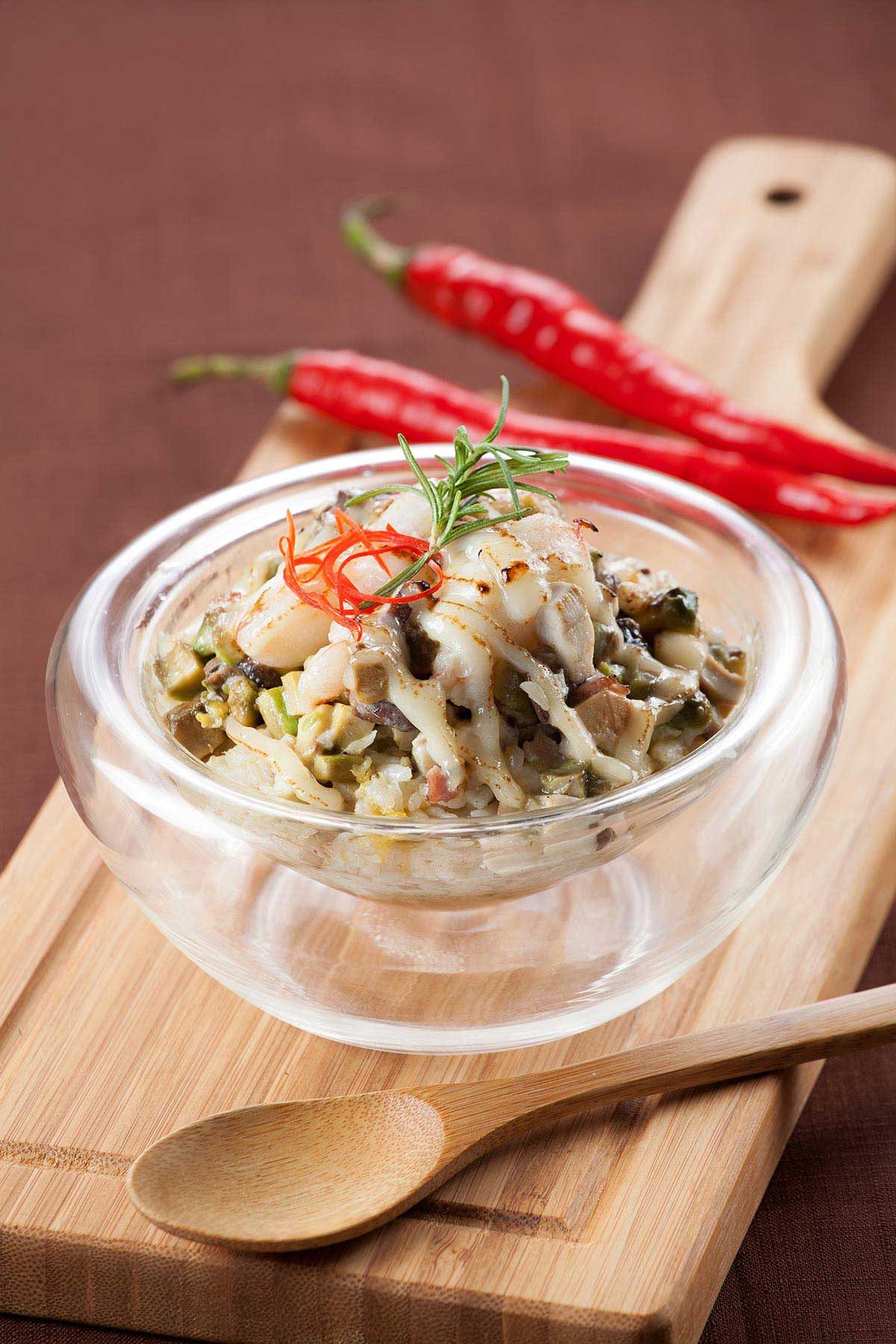 美式牛油果蟹肉炒飯