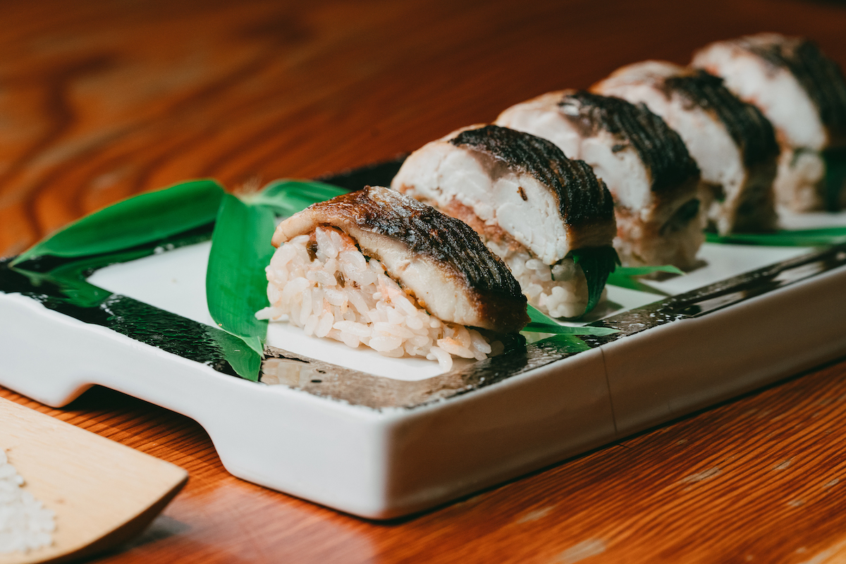 鯖魚紫蘇明太子棒壽司